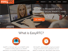 Tablet Screenshot of easyrtc.com